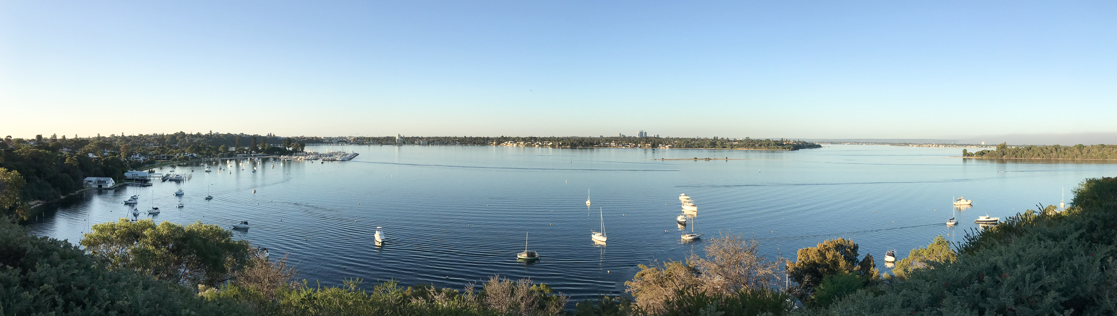 The Swan River, Perth, WA
