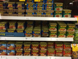 SPAM is popular in Tom Price